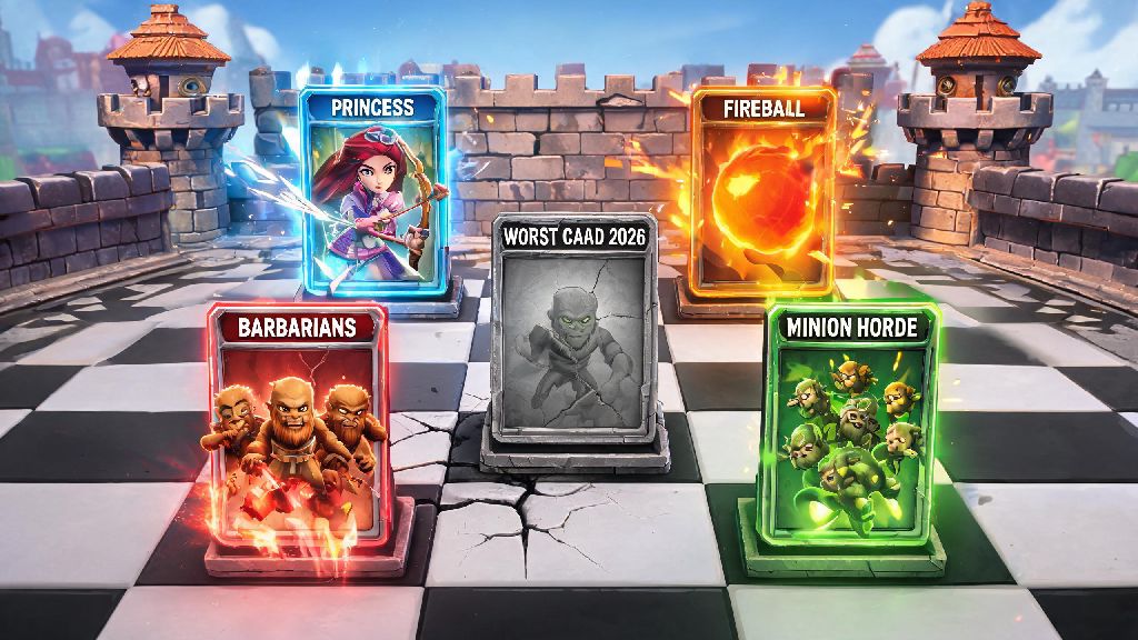 What Is the Worst Card in Clash Royale 2026? Full Meta Performance Guide