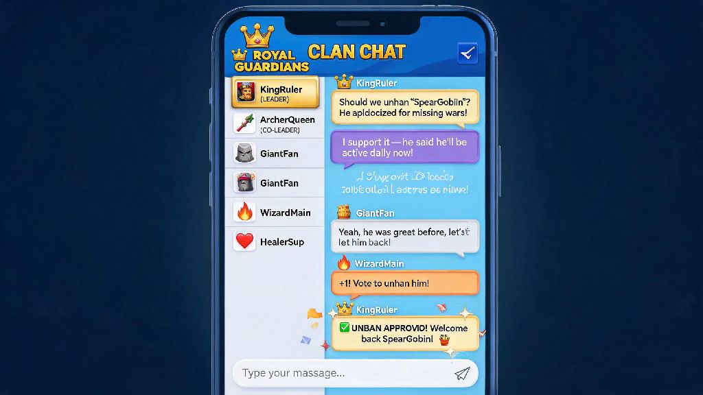 Easy Guide: How to Unban Someone From Clash Royale Clan Properly