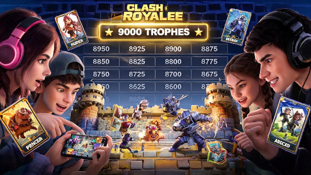 How Many People Have 9000 Trophies in Clash Royale? Exact Stats & Breakdown