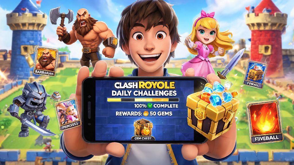 How to Get Free Gems for Clash Royale: 4 Legit, Easy Tips You Can Use Today